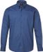 JP 1880 Heren Overhemd Lange Mouwen Katoen Navy Blauw XL