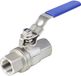 TRU COMPONENTS TC-2PC-DN15-316 TC-12770348 Vanne à boisseau sphérique standard Filetage (intérieur) : G1/2 64 bar (max) 1 pièce(s)