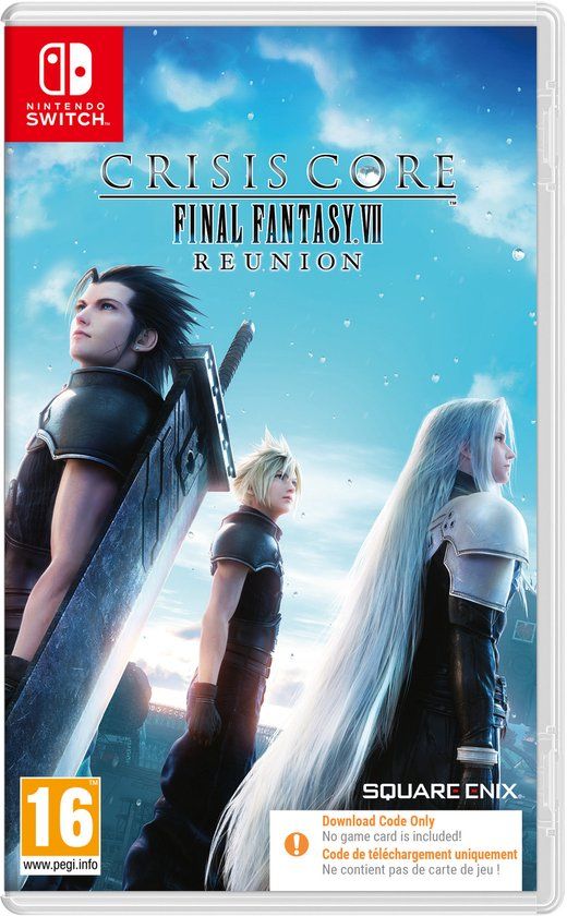 CRISIS CORE: Final Fantasy VII REUNION - Nintendo Switch - Code in a Box