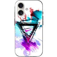 Maniacase Hoes voor Oppo A57s 4G Stitch ohana gekleurde ruimte