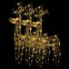 vidaXL Kerstversiering rendier 3 st 60x16x100 cm acryl
