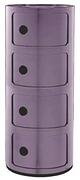 Kartell houder 32x32x77 cm Violet