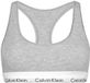 Calvin Klein Icon Cotton Modal Soutien-gorge sans rembourrage Gris