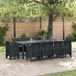 Prolenta Maison Exclusive Tuinset, 11-delig, antraciet, polypropyleen