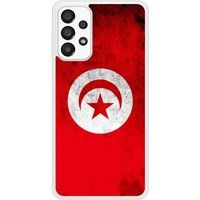 Samsung Galaxy A53 Drapeau tunisie Verstevigd hoesje met sublimatie bedrukking