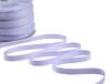 Furlanis - Dubbel satijnen lint, Italiaanse stof - lila, 10 mm x 25 m