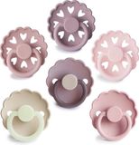 Frigg 6-pack Silicone Blooming Love Rond | Maat 1