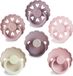 Frigg 6-pack Silicone Blooming Love Rond | Maat 1