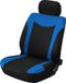 Start Uranus Enkele Voorstoelhoes - Stoelbeschermer - Zwart En Blauw - Geschikt Voor Alle Auto's - Ook Voor Stoelen Met Armleuningen