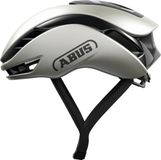 Abus Gamechanger 2.0 lunar Silver S | Casque aérodynamique performant avec aérodynamique optimisée et ventilation efficace pour différentes situations de conduite