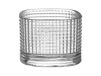 Orrefors Magica bougeoir super circle H5cm D7cm clair