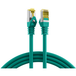 Patchkabel RJ45 Patchkabel Cat.6A S/FTP LSZH, Cat.7 Rohkabel grün 1,5m - 1 VPE = 10 Stück
