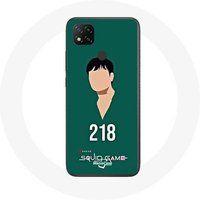 Maniacase Hoesje voor Xiaomi Redmi 9C Inktvis spel Cho Sang woo nummer 218