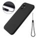 Motorola Coque Motorola Moto G64 en Silicone Liquide - Noire