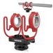 NEEWER Microfoon Shock Mount met koude schoen, 1/4" schroefdraad voor camerakooien, giekarmpaalstandaarden, statieven, microfoonhouder compatibel met VM15 Rode NTG-serie Sennheiser MKE600 Audio