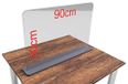Spatbescherming Plexiglas Spatscherm 5mm 90x60cm