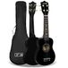 3rd Avenue Sopraan Ukelele 21 Inch met Tas, Zwart