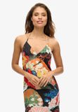 Superdry Halflange slipjurk met print - Dames - Jurken