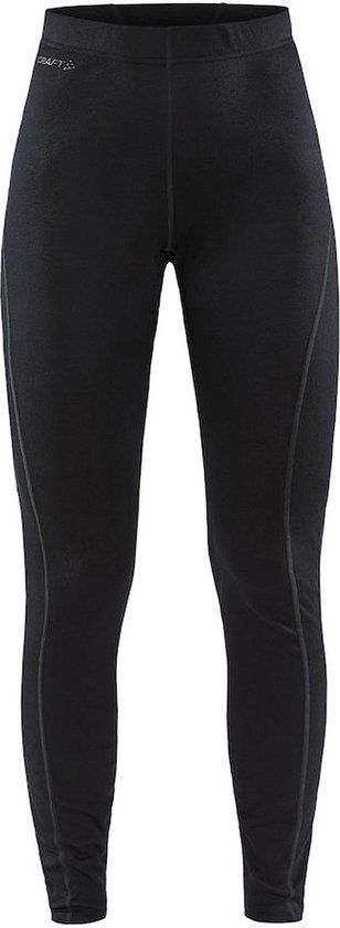 Craft Extra warm Thermobroek Dames - Baselayer Pants - Zwart / S