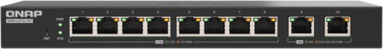 QNAP QSW-L2110-10T netwerk-switch Managed Desktop Zwart