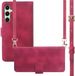 imoshion Bookcase met koord voor de Samsung Galaxy S25 Plus - Rood
