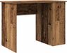 Bureau 100x55x75 cm bois traité couleur bois vieilli