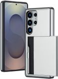 imoshion Hoesje met Pasjeshouder - Geschikt voor Samsung Galaxy S25 Ultra - Grijs