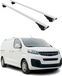 Omac Barres De Toit Pour Opel Zafira Life 2019-2026 – Tüv / Din 75302:2019 – Antivol Inclus – Charge Max 75 Kg – 2 Barres Argent