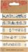 Opry Decoratieband - Hobbylint - Home - Blauw/Ecru - 5x1 meter - 15mm Breed