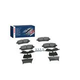 BOSCH 0986494195 Jeu de 4 plaquettes de frein à disque