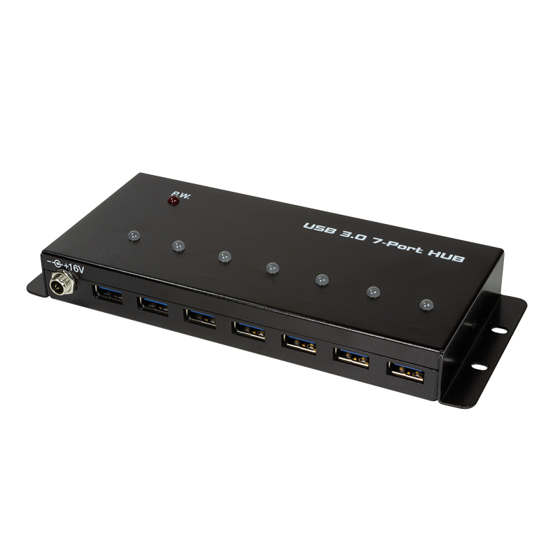 LogiLink UA0317 USB 3.1 Hub - 7 poorten - Zwart