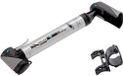 XLC Dual Telescoop Minipomp Aluminium Zilver