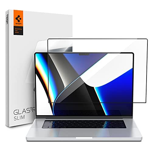 Spigen Screenprotector compatibel met MacBook Pro 14 inch 2021 - 9H Gehard Glas