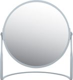 Spirella Akira Make Up Spiegel – Cosmetische Spiegel met Vergroting – Draaibare Vergrootspiegel voor Badkamer en Kleedkamer – IJsblauw