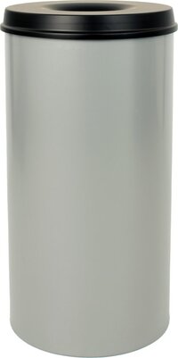 ORBIS V-Part Vlamdovende Papierbak - 50 l - Aluminiumgrijs/Zwart