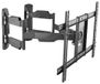 RICOO S5364 TV muurbeugel 37 - 70 inch (94 - 178 cm), zwenkbaar, kantelbaar, universele hoek, tv-houder, gebogen, VESA 600 x 400