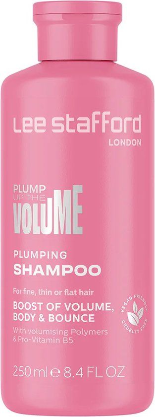 Lee Stafford Plump Up The Volume Shampoo voor Fijn Haar - 250 ml
