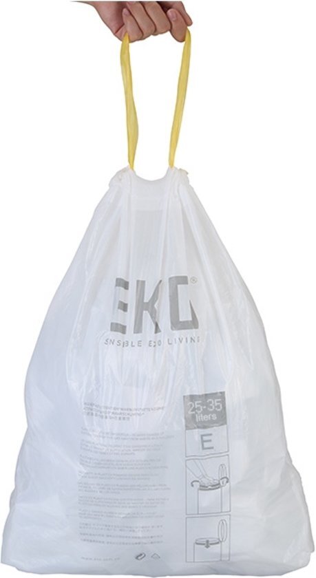 EKO afvalzakken 25-35 liter code E - 12 stuks