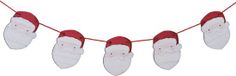 Ginger Ray Slinger kerstman en rendier - 2 meter