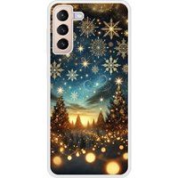 Samsung Galaxy S21 Plus Kerstmagie Siliconen hoesje