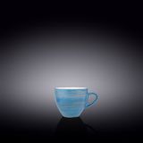 Wilmax England Espressokop Porselein Blauw 75 ml