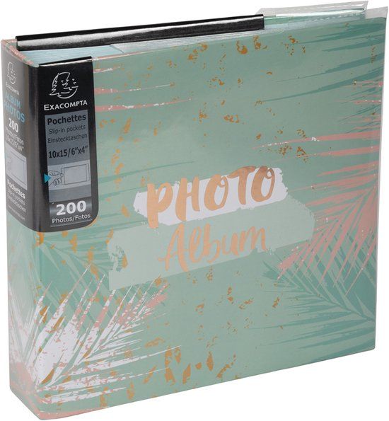 Exacompta insteekalbum Citation, 225 x 220 mm, lichtgroen
