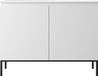 Selsey Bemmi - Dressoir - 100 cm - Wit met zwarte poten