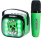 OTL Technologies Minecraft Karaoke set voor kinderen - draadloze microfoon en speaker - met lichteffecten
