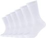 s.Oliver Essential Socks in Box 5P Set van 6 paar Sokken Wit 39-42 Unisex