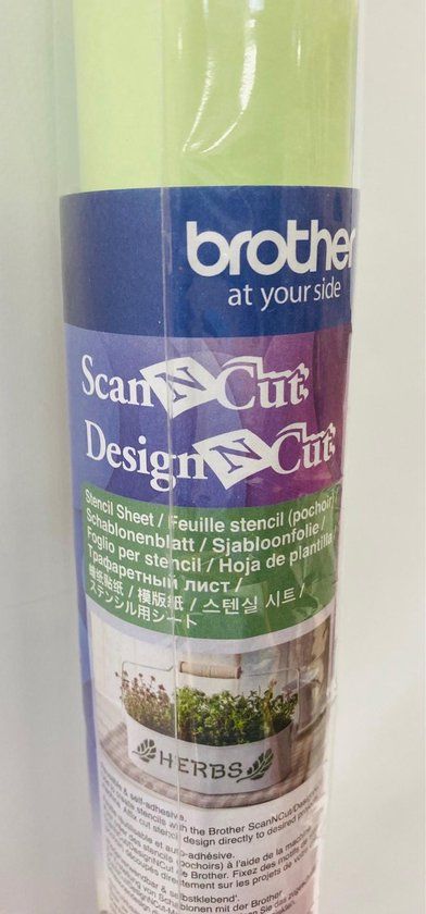 Brother ScanNCut vel sterk klevende steunstof