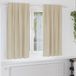 vidaXL Gordijnen 2 stuks Crèmekleurig 140 x 175 cm fluweel