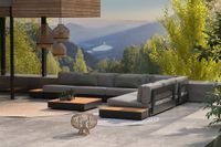 4 Seasons Outdoor Ibiza Loungetafel - Teak - 84 x 84 cm - Bruin