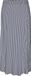 VERO MODA VMBUMPY ANKLE SKIRT WVN GA Rokken Dames Wit Gestreept High Waist EcoVero Viscose