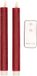 Anna's Collection LED Kaarsen - 2 ST - dinerkaarsen - bordeaux - afstandsbediening - 23 cm